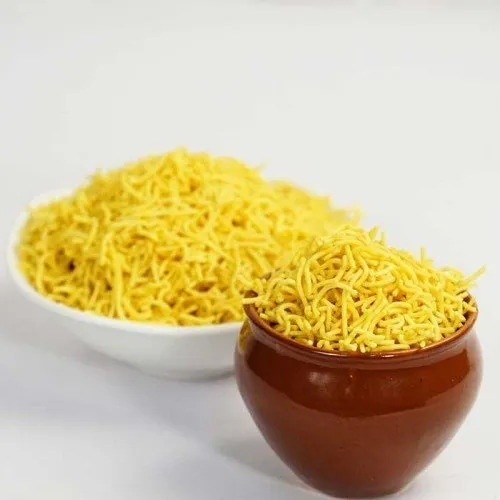 Chagan Magan Naylone Sev Namkeen - Salty Taste, Crispy Texture | Highly Vegetarian, Food Grade Quality