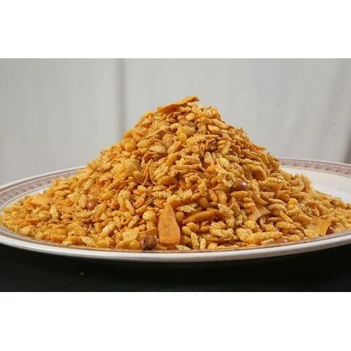 Chagan Magan Regular Chevda Namkeen - Food Grade, Crispy Texture, Salty Flavor | Highly Vegetarian Snack from India