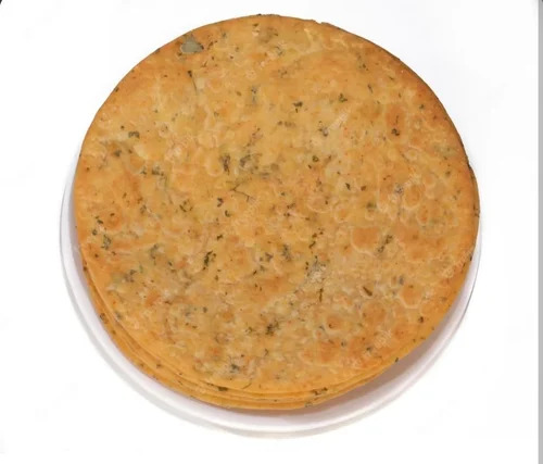 Corn Methi Khakhra - Savory Crunchy Snack | Crispy Salty Flavor Vegetarian Delight Perfect for Crunchy Munching and Snacking
