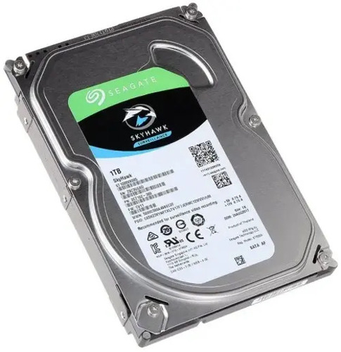 DVR Hard Disk - Compact Silver Design with Low Power Consumption | 24/7 Seamless Video Recording Shock Resistant Reliable Performance Remote Control Support