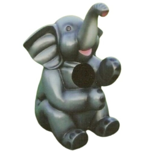FRP Elephant Dustbin