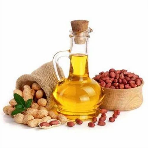 Groundnut Cooking Oil - 1 Litre Liquid 100% Organic Cold Pressed Groundnut Oil for Cooking | Good Quality Perfect for All Culinary Uses