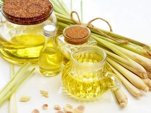 Lemongrass Essential Oil - Steam Distilled Liquid, Bottle | Fragrance Compound, Purity 100%, 24 Months Shelf Life