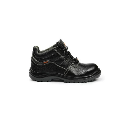 Low Ankle Black Safety Shoes