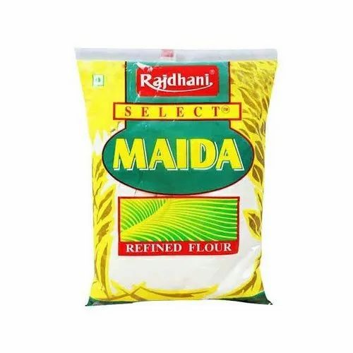 Maida Packaging Pouch - PET Material, 500 g Capacity, Printed Pattern, 1-4 mm Thickness | Versatile Spout Pouch for Convenient Storage