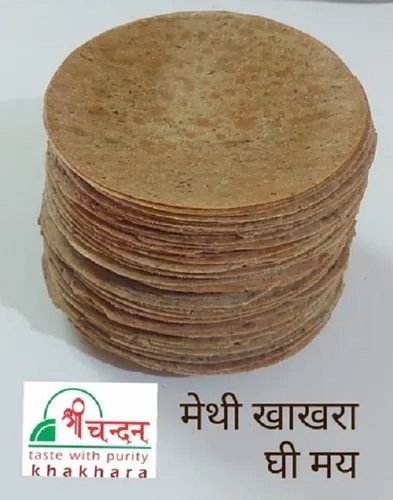 Methi Khakhra - Delicious Vegetarian Snack | Crispy, Salty Flavor with Tasty Methi Infusion