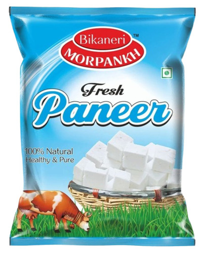 Paneer Packaging Pouch - Plastic Material | Printed Design for Enhanced Visibility and Product Protection