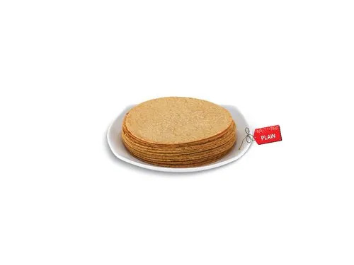 Plain Sada Khakhra - Crispy and Tasty Vegetarian Snack | Salted Flavor, Crunchy Texture, Perfect for Snacking Anytime
