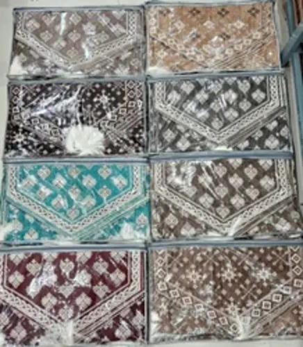 Sofa Cloth - 100% Cotton, Flannel Fabric | Higher Strength, Hand Washable, Acid Resistant, Fade & Shrink Resistant, Antique Design