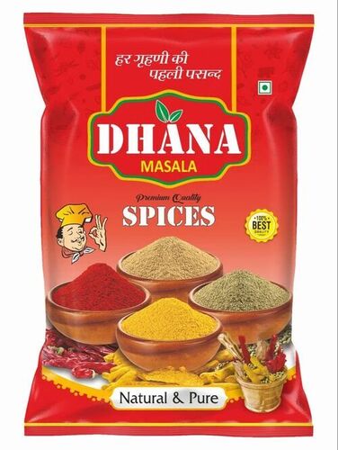 Spice Packaging Pouch - Plastic | Printed Design for Versatile Packaging Solutions
