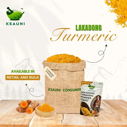 Turmeric Powder - Fine Ground Quality, Yellow Color, Rich in Antioxidants and Anti-Inflammatory Properties, Ideal for Curries and Soups