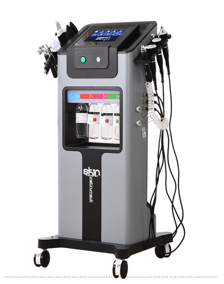 10 In 1 Hydrafacial Machine - Color: Black And White