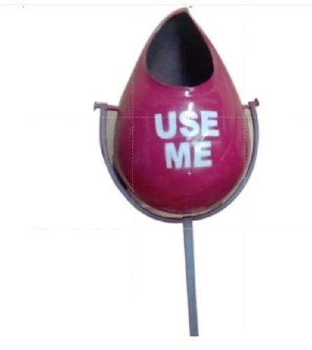 40 L Mango Shape FRP Dustbin