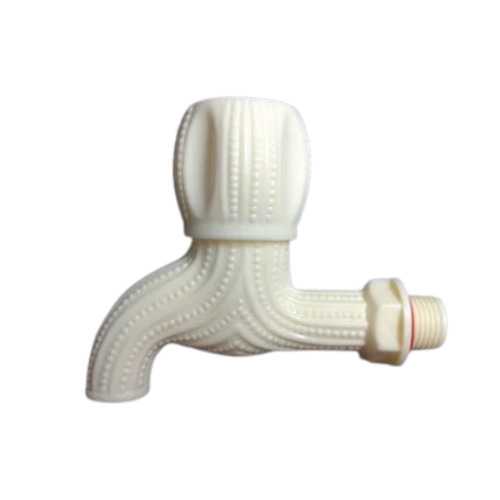 ABS Plastic Bib Cocks - ABS Material, Glossy Finish, Available in White, Black, Yellow | Easy To Fit, Working Temperature Up To 100