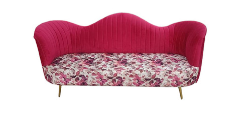 Designer Three-Seater Sofa - Artwork: Handmade