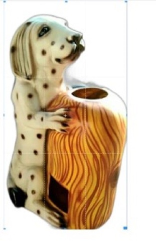Dog Animal Dustbin