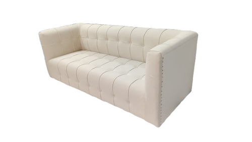 Leatherette Three Seater Sofa