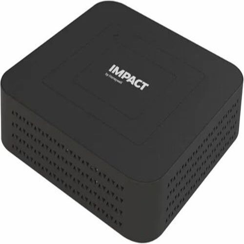 Network Video Recorder - Mild Steel, 44x255x231mm, Matte Black | For Hotels, Outdoor, Restaurant, School