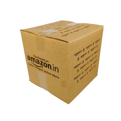 Printed Corrugated Box - Cardboard Material Customized Size Brown Color | Durable Perfect Finish Rectangle Shape Hot Stamping Printing Various Use Options