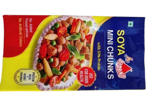 Soya Chunk Packaging Pouches
