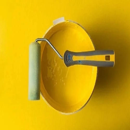 Yellow Synthetic Enamel Paint