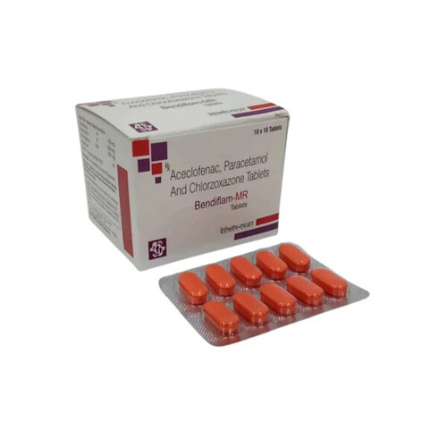Aceclofenac Paracetamol and Chlorzoxazone Tablets