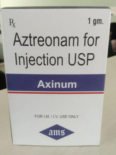 Aztreonam For Injections USP - Medical Grade Liquid Form, Prescription Required for Hospital and Clinic Use