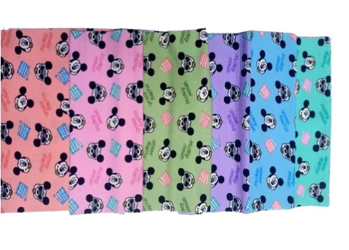 Lycra 4 Way Print Fabric - Solid 160 GSM 90% Polyester & 10% Spandex 60 Inch Width Multiple Colors Available Tear-Resistant Printed Texture