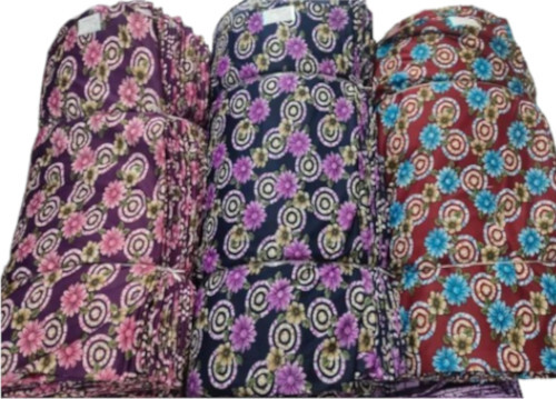 Lycra Sarina Print Fabric - 160 GSM 44 Inch Width | Soft Stretchy Durable Vibrant Floral Design for Casual or Active Wear