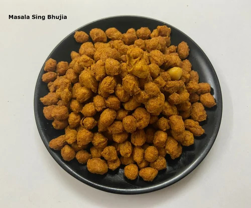Masala Sing Bhujia Namkeen - Food Grade, Crispy Texture, Salty Flavor | Vegetarian Snack, Tasty Indian Masala Blend