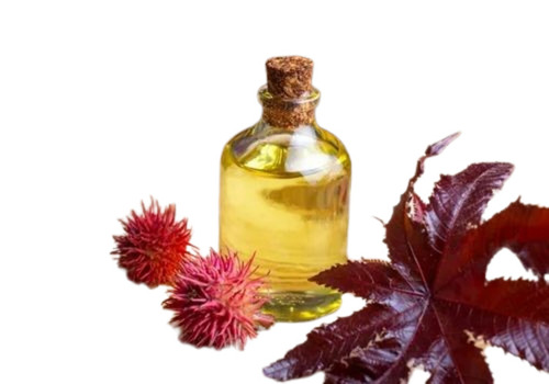 Pale Pressed Castor Oil - Organic Castor Oil, 100% Purity, Yellow Liquid | Quality Health Solution in Bottle