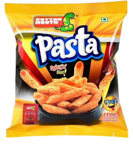 Pasta Snacks Packaging Pouch - Printed Plastic Material | Durable, Versatile Design for Efficient Food Packaging