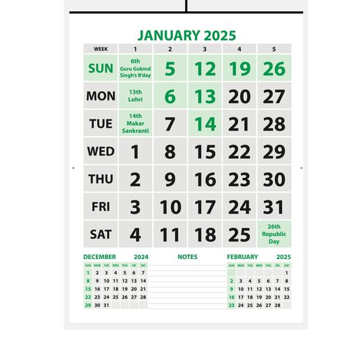 Plain Calendar