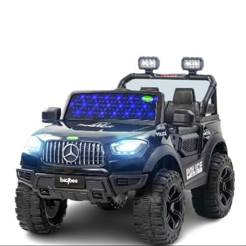 Plastic Jeep Toy - Color: Black