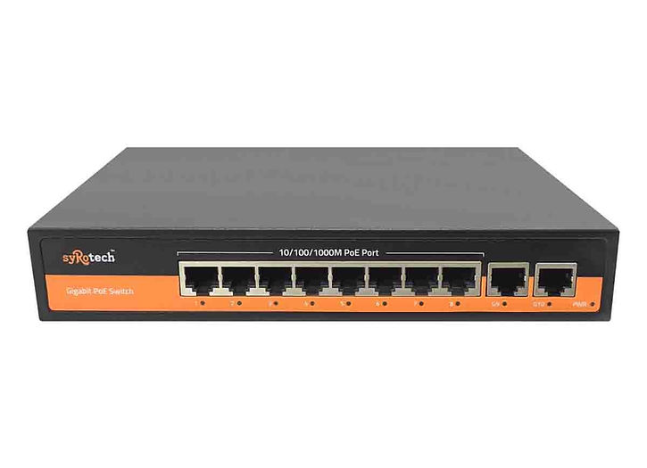 Syrotech SY-8000P-2T-150W Unmanaged POE Switch