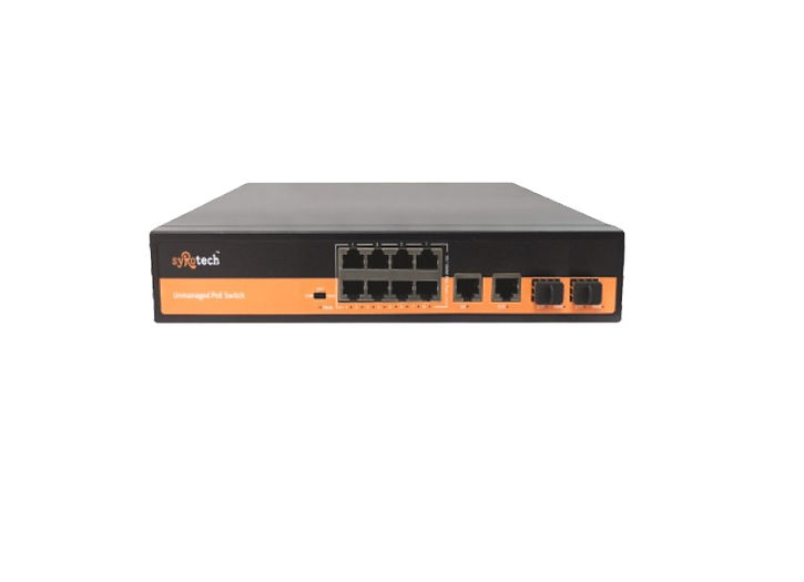 Syrotech SY-8000P-2T-2S-150W Unmanaged POE Switch