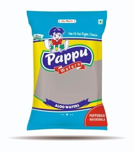 Wafers Packaging Pouch - Plastic Material, Printed Design | Versatile Usage For Packaging Solution