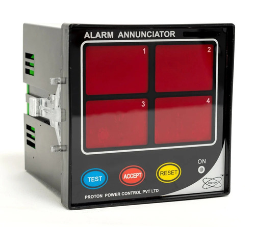 Window Alarm Annunciator - Alarm Light Color: Red