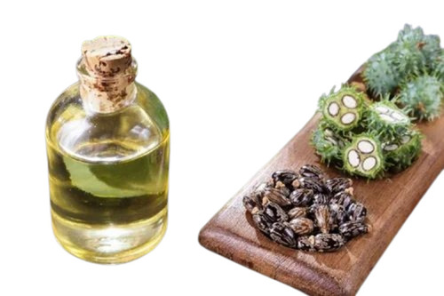 Wood Pressed Pure Castor Oil - 100% Organic Castor Oil, Yellow Liquid in Bottle | Ideal for Health and Natural Applications