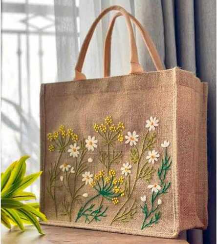 designer jute bag