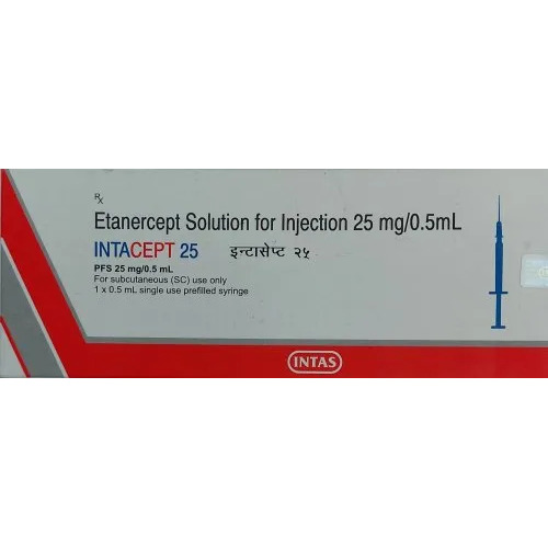 Etanercept Solution Injection For 25mg/0.5mL