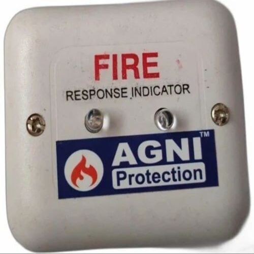 Fire Response Indicator - ABS Plastic, White | Wireless GSM Photoelectric Alarm Sensor for Industrial Premises, CE Certified