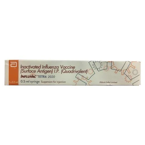 Influvac Tetra 2024/2025 Inactivated Influenza Vaccine 0.5ml