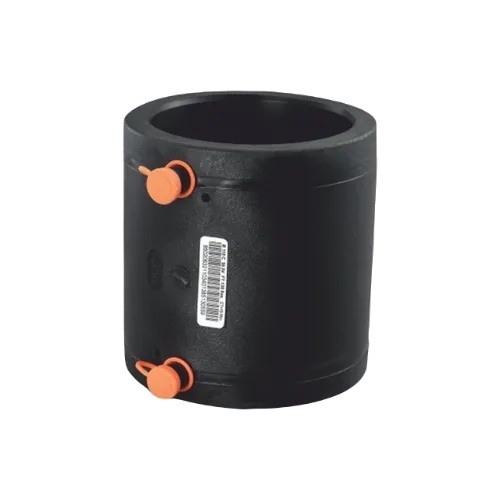 PE Electrofusion Coupler - PE100, 355 mm, Black | Round Shape, SDR 11, Water & Gas Distribution, Industrial Pressure Applications