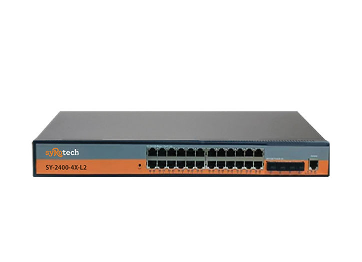 Syrotech SY-2400-4X-L2 Managed POE Switch