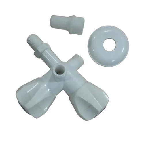 White 2 In 1 Plastic Water Tap