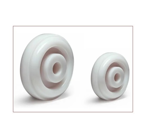 White Trolley Wheel S Type - Load Capacity Range: 20-4000Kg