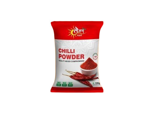 Chilli Powder Packaging Pouch - Plastic Material, Printed Design for Enhanced Visibility and Freshness Preservation