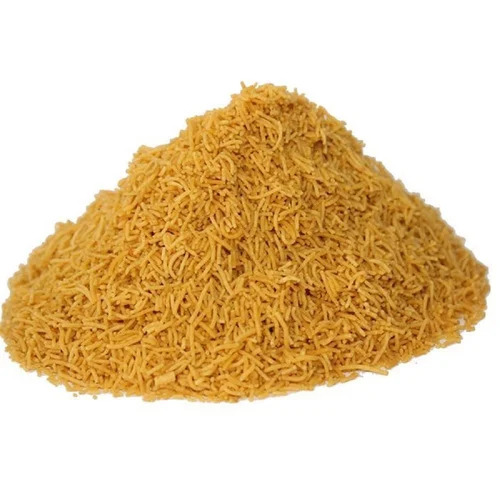 Besan Sev Namkeen - Crispy Food Grade Snack, Salty & Tasty Vegetarian Treat | Ideal for All Occasions, Great for Snacking