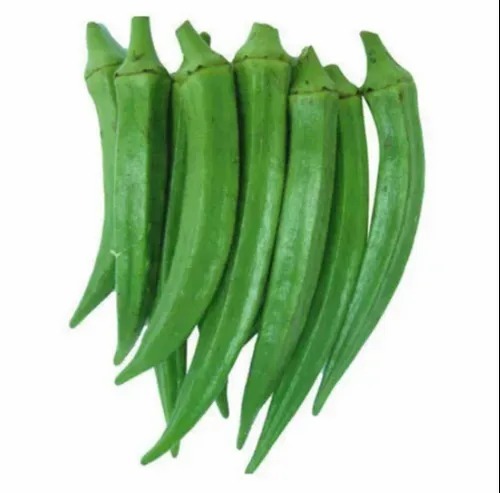 Green Lady Finger - Organic A Grade 5 Kg Carton, Pesticide Free, Chopped Common Shape, Cooked Style